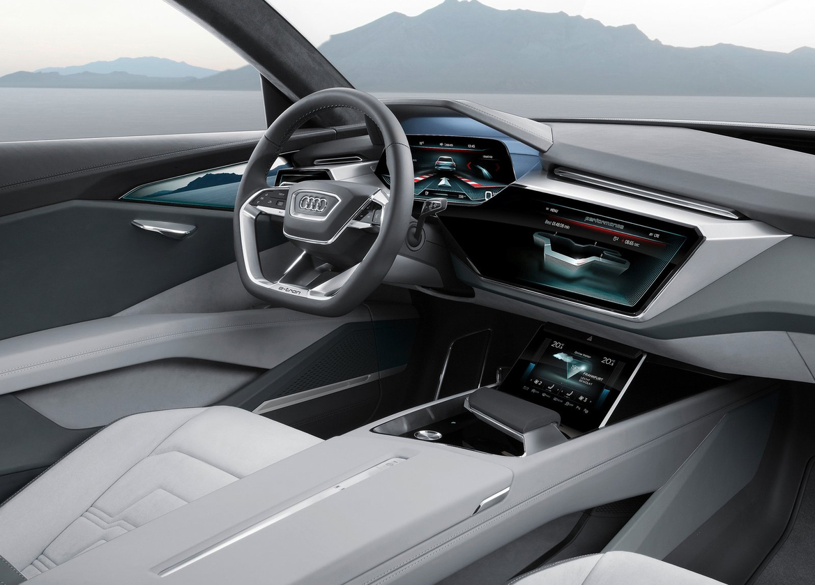 E-tron Quattro EV Crossover Concept Previews Audi’s Upcoming Tesla Model X Competitor