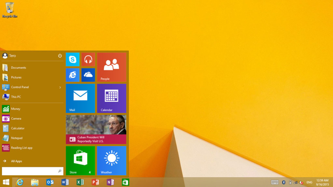 Windows RT Tablet Update Brings Facsimile Of Windows 10 Start Menu