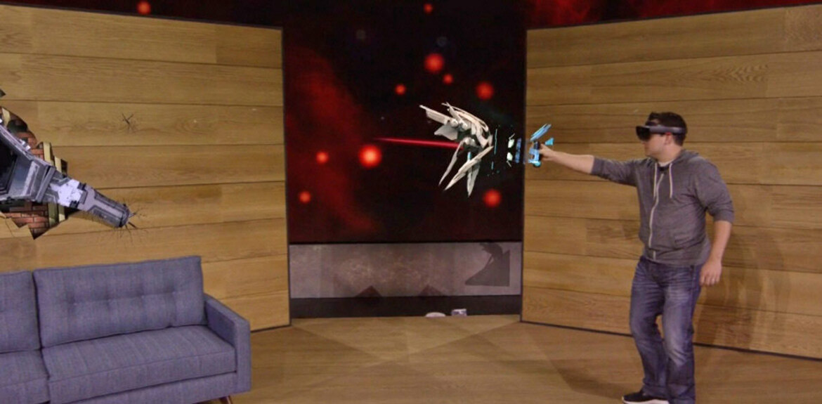Microsoft HoloLens 'Project XRay' Demo Stuns Onlookers With Mixed Reality Game Play