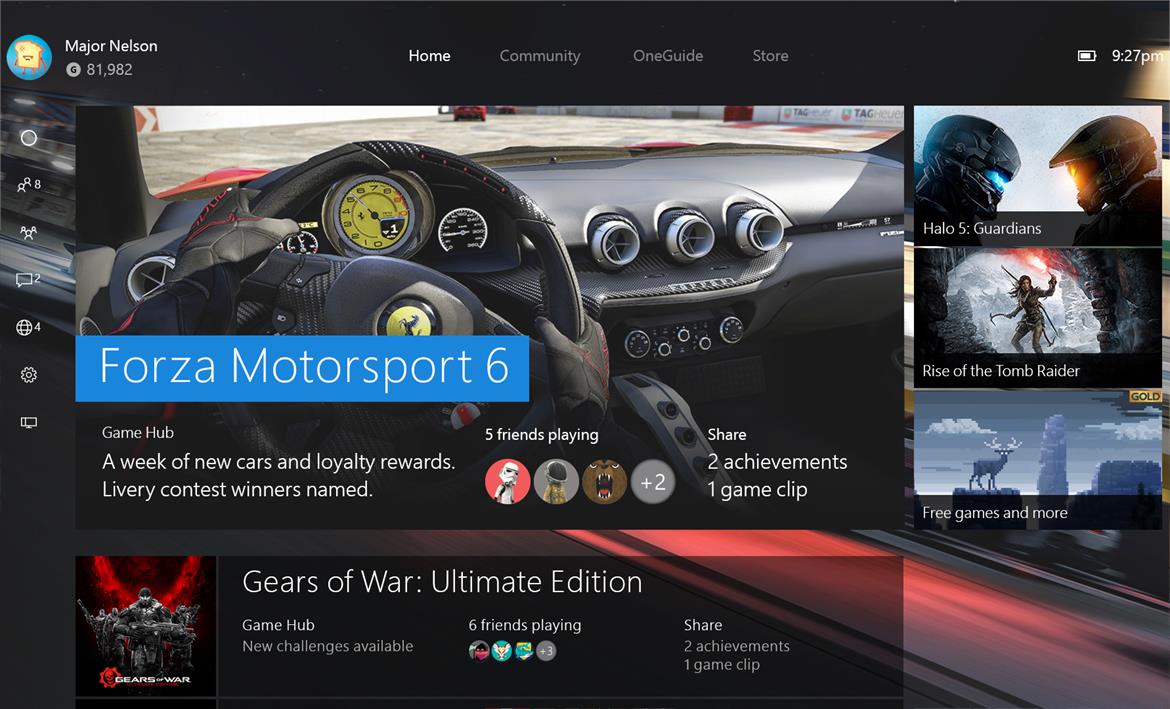 Microsoft Rolls Out New Xbox One Experience, Bringing Windows 10 And Backwards Compatibility November 12th