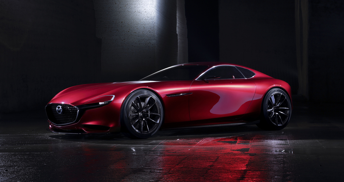 Gorgeous Mazda RX-Vision Rotary-Powered Concept Harkens Back To Legendary FD RX-7