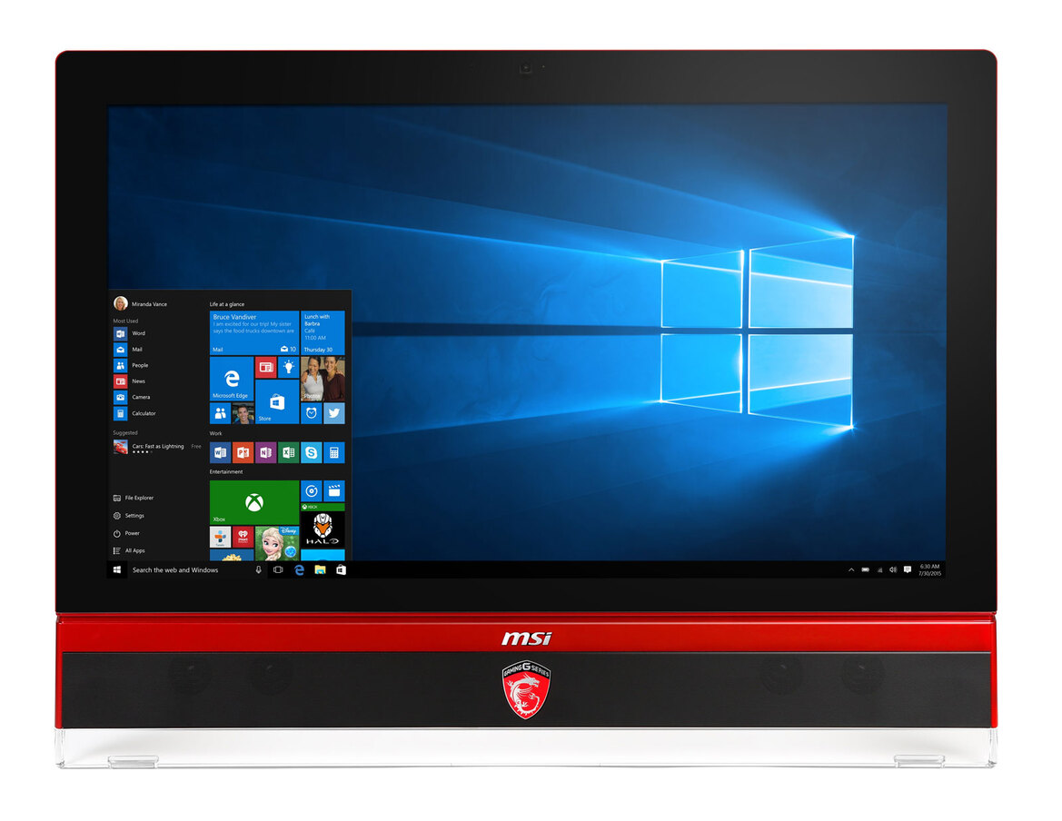 MSI Gaming 27T Windows 10 All-in-One Kicks Ass, Takes Names With Core i7, GTX 980M Graphics