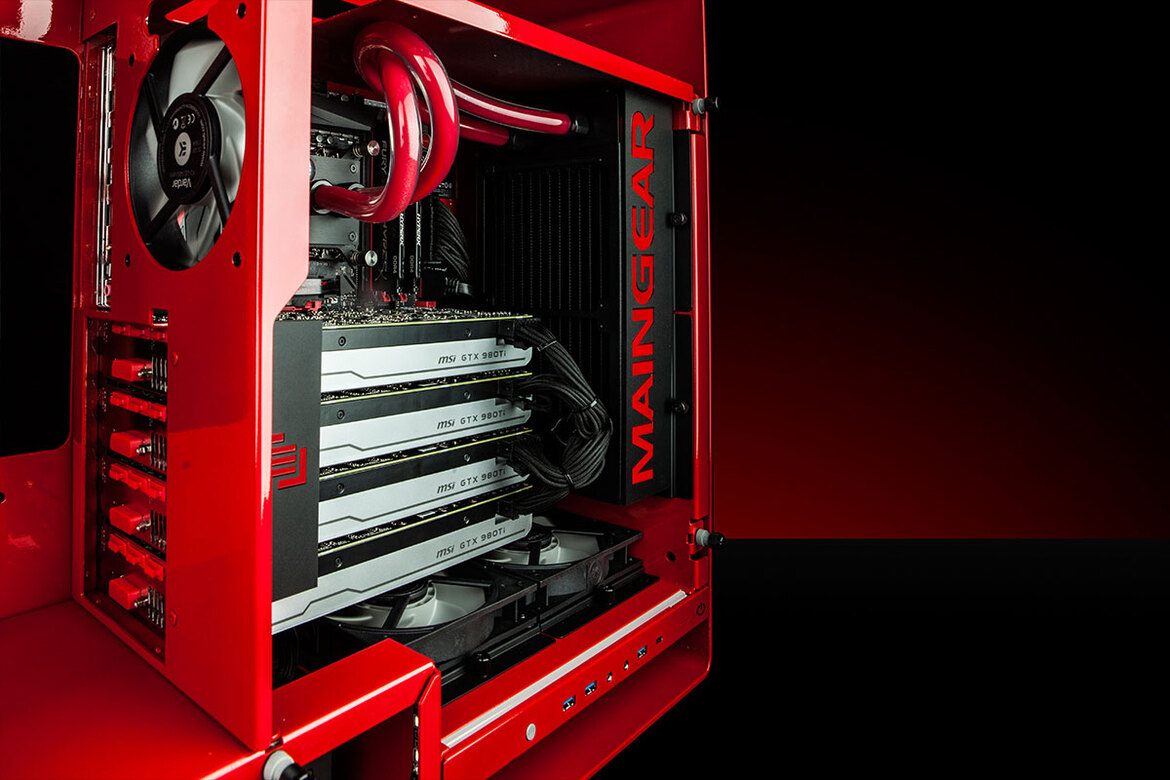 MAINGEAR RUSH Gaming Desktop Flaunts Tempered Glass Panels, Promotes ‘Grown-Up Gaming’