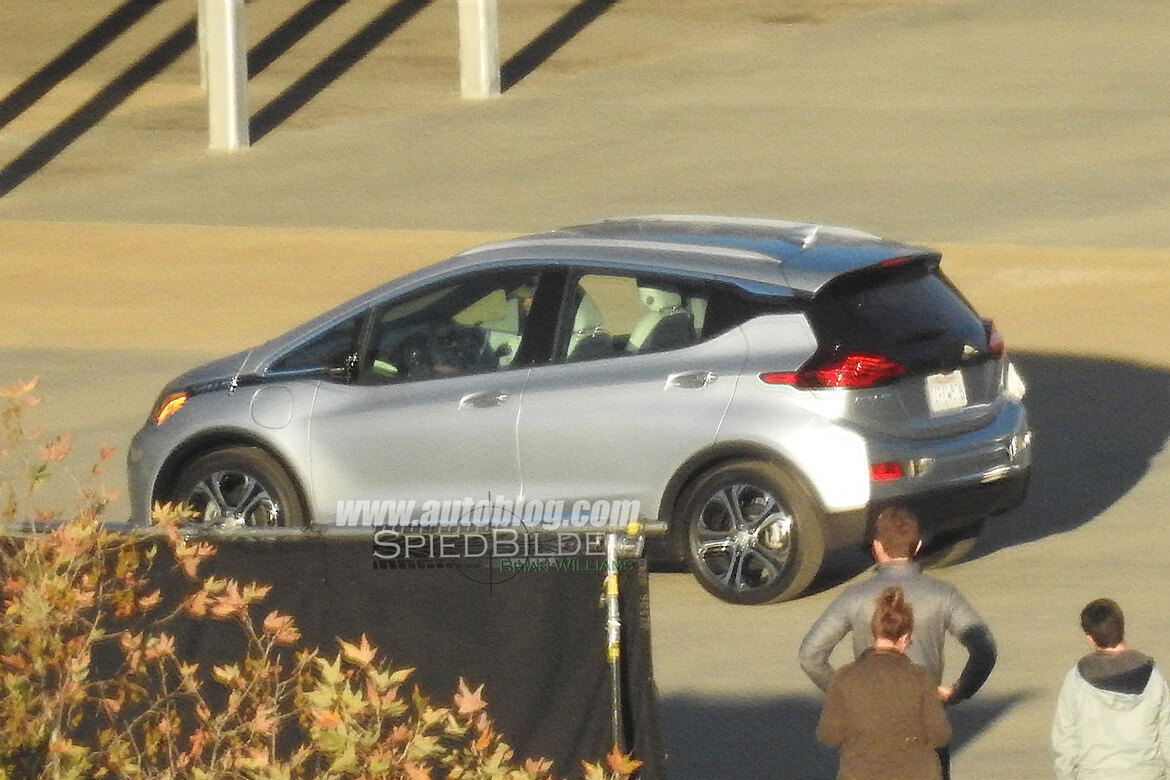 Chevy Bolt 200-Mile EV Spied Sans Camouflage Ahead Of January Unveil