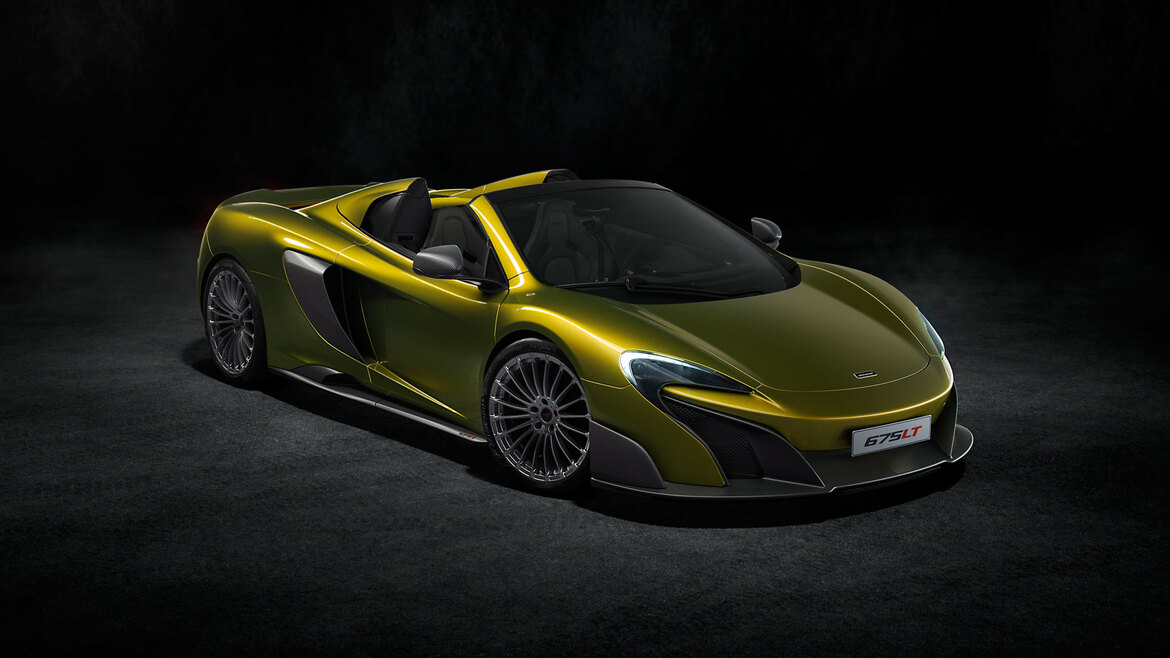McLaren 675LT Spider 'Longtail' Goes Topless And Evil With 666 HP