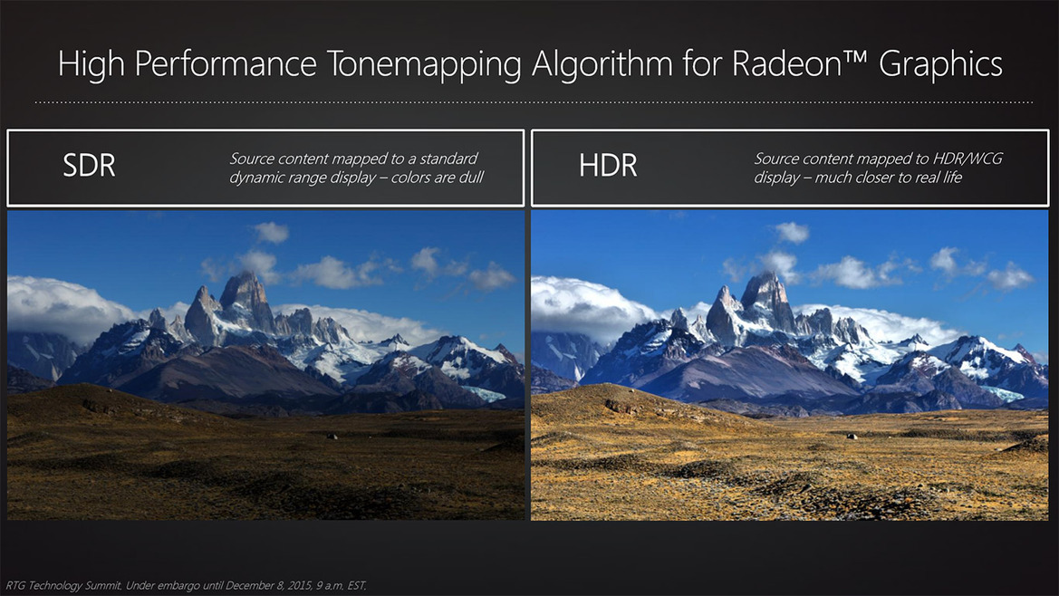 Radeon Graphics Cards Will Support HDR Displays And FreeSync Over HDMI In 2016