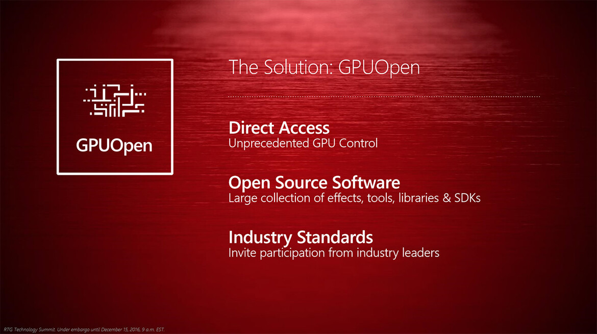 AMD Goes Open Source, Announces GPUOpen Initiative, New Compiler And Drivers For Linux And HPC
