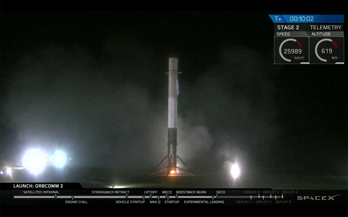 X Marks The Spot! SpaceX Makes Historic Successful Vertical Landing Of Falcon 9 Rocket