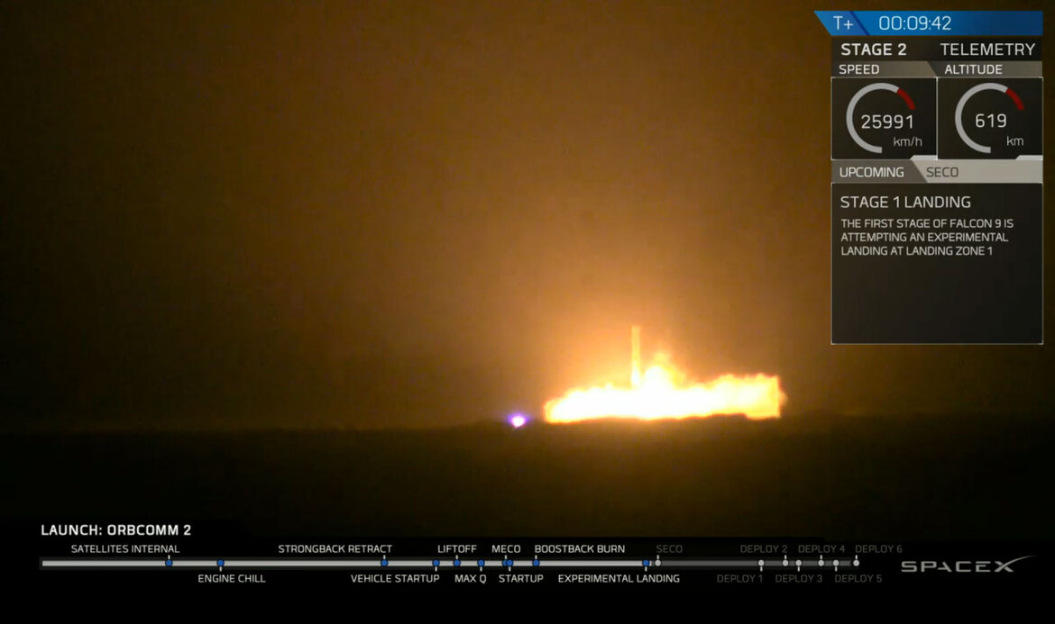 X Marks The Spot! SpaceX Makes Historic Successful Vertical Landing Of Falcon 9 Rocket