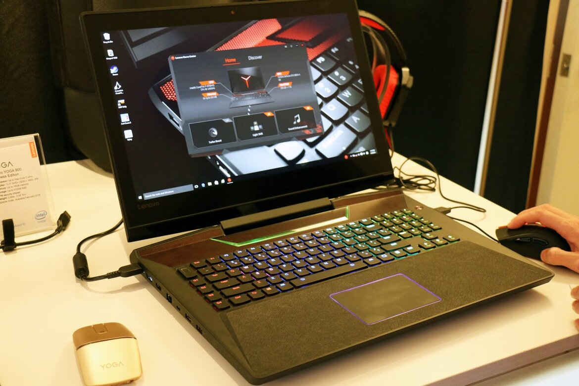 Hands On With Lenovo’s Gaming Systems, Desktops and Yoga Mobile Products At CES 2016