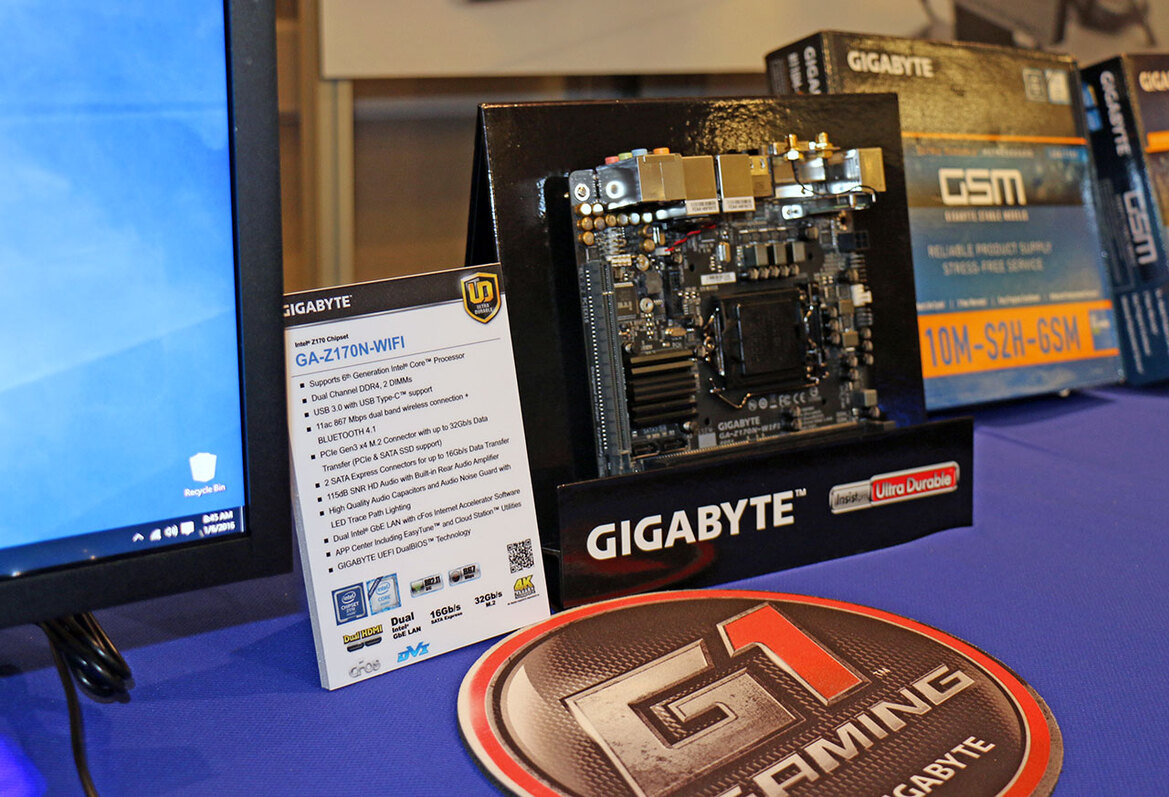 Hands-On With Gigabyte’s Skylake BRIX Mini-PCs, Aorus Gaming Notebooks And WINDFORCE Graphics Cards