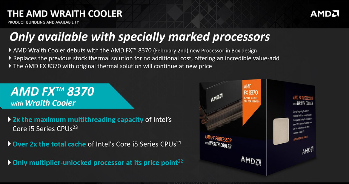 AMD Launches Enthusiast A10-7860K APU, New Mainstream Processors And Wraith Cooler