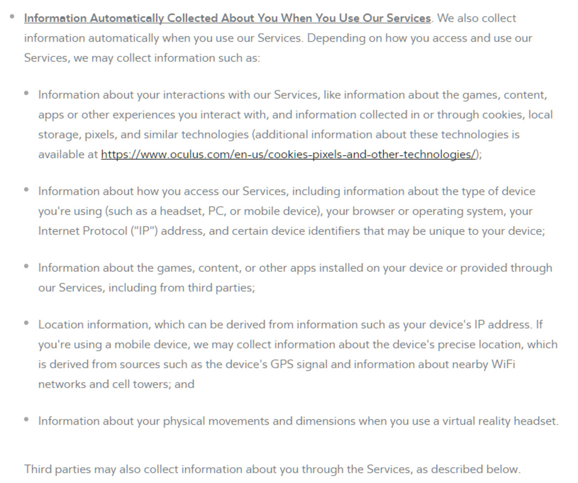 Your Cool New Oculus Rift Might Be Spying On You For Facebook