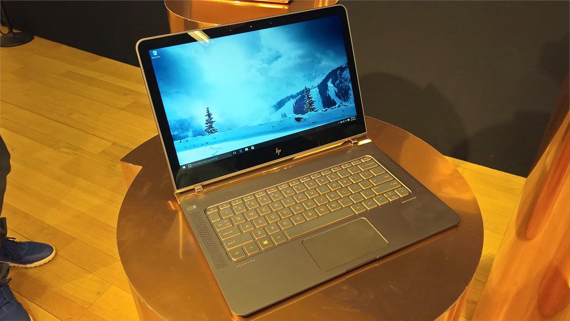 HP’s Ultra Thin 13-inch Spectre Goes MacBook Huntin’ With Skylake Core i7, Thunderbolt 3, Fancy Piston Hinges