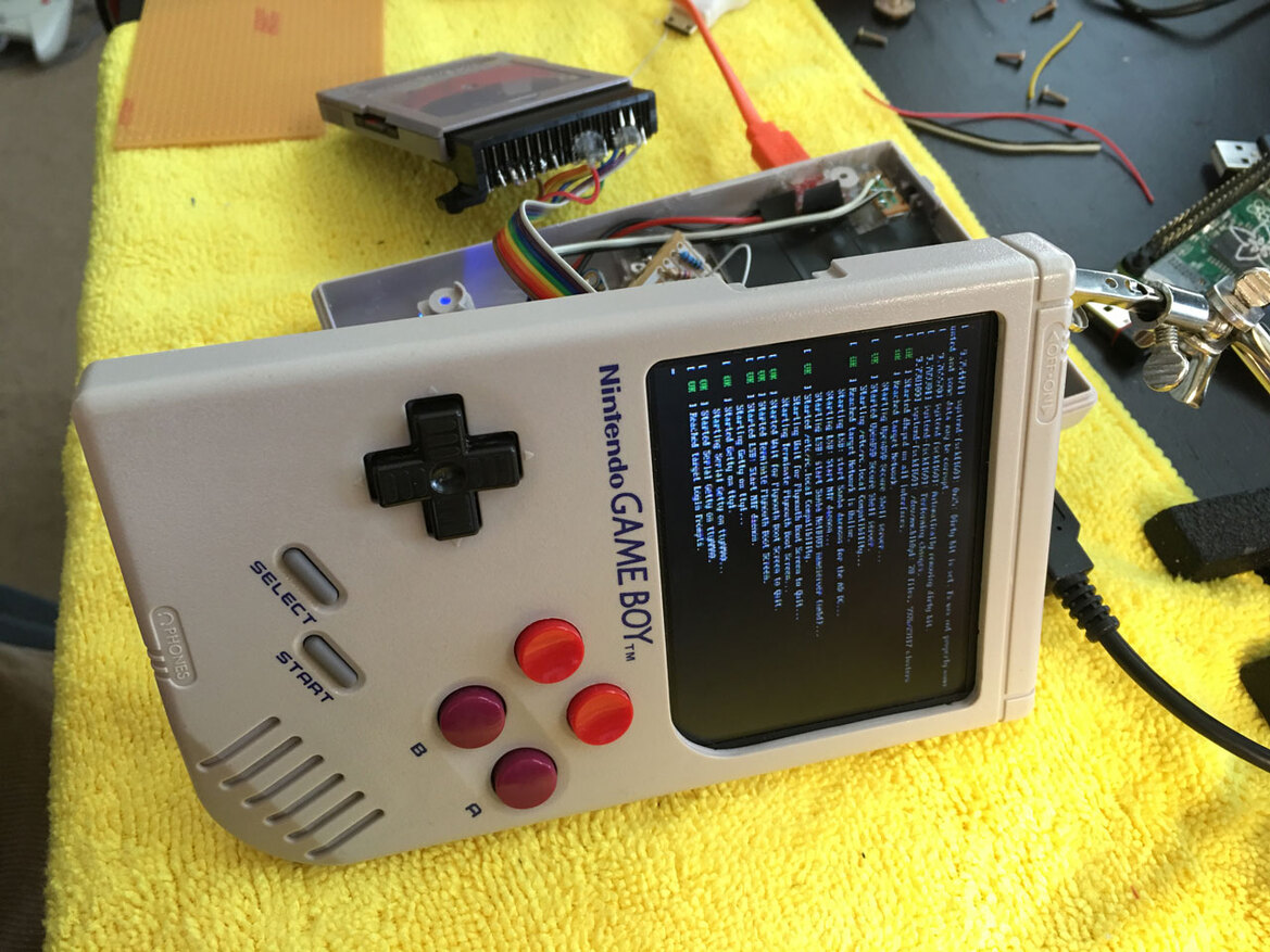 Modded Game Boy With Raspberry Pi Filling Is A Delectable Slice Of Retro Gaming Goodness