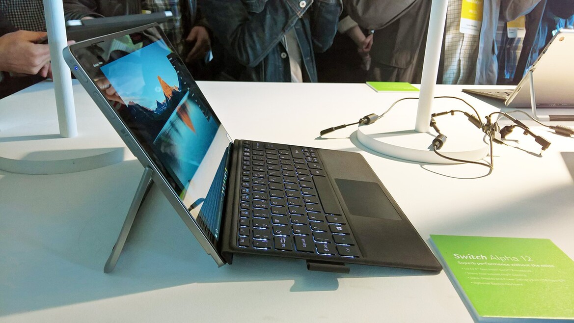Hands-On With Acer's Switch Alpha 12, Predator G1, 17x, And Aspire S13