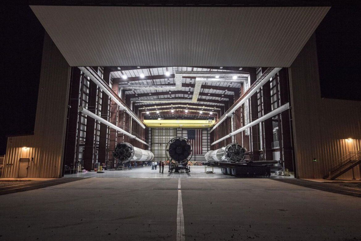 SpaceX Delivers Third Falcon 9 Booster To Cape Canaveral ‘Rocket Nest’ Following Successful Landing