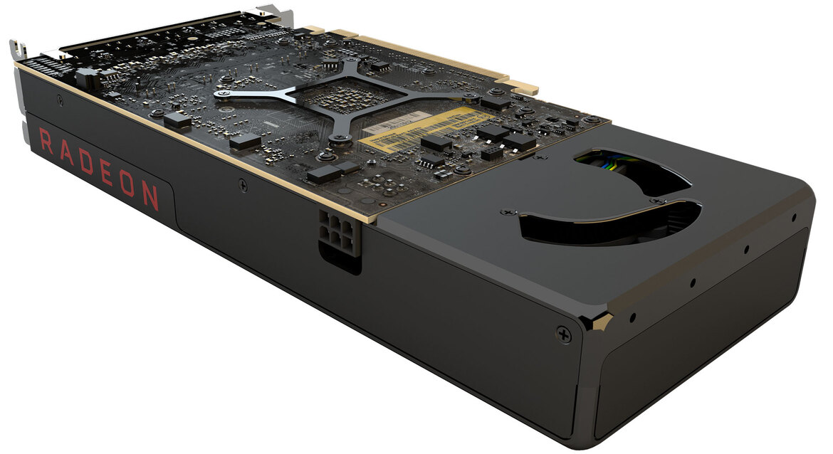 AMD Radeon RX 480 Close-Up Shots Show Efficient, Single 6-Pin PCIe Powered Polaris Scrapper GPU