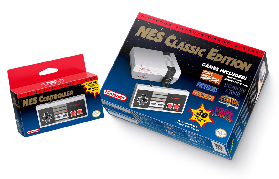 Nintendo’s Pint-Sized NES Classic Edition Bundles 30 Games And Controller For $60