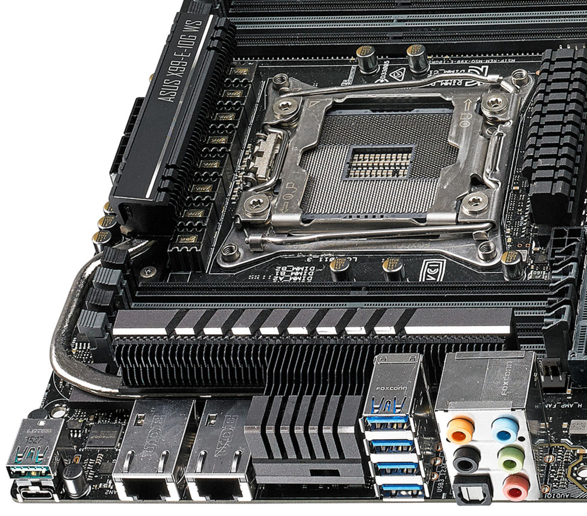 ASUS Launches Beastly X99-E-10G WS Motherboard With On Board 10 Gigabit Ethernet