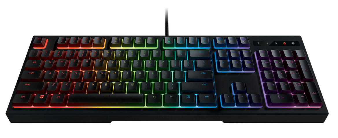 Razer Unveils Ornata Chroma Keyboard With Clicktastic Mecha-Membrane Switches