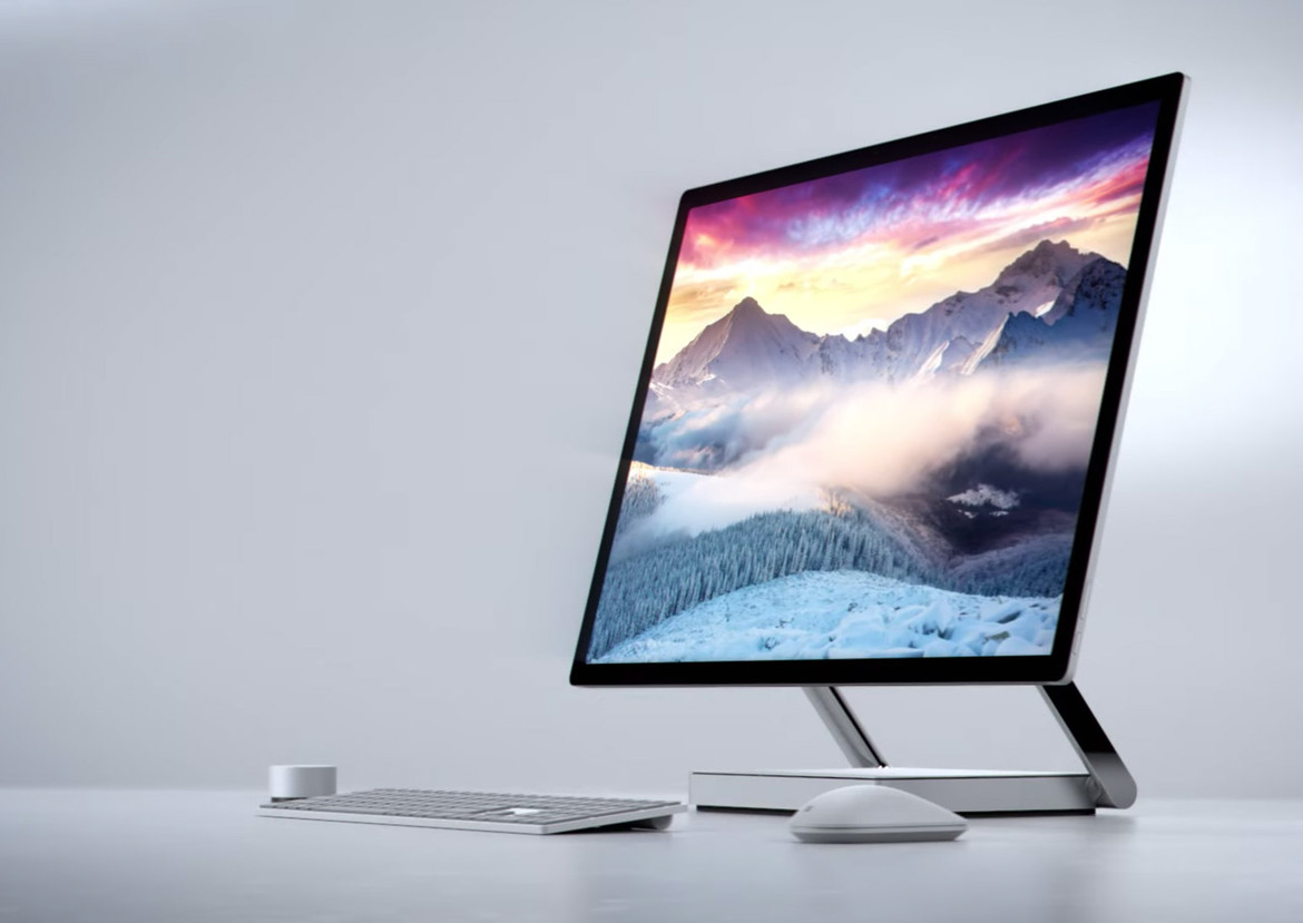 Microsoft’s 28-inch Surface Studio Slays All-in-One Form-Factor With Zero-Gravity Hinge, Innovative Surface Dial Input