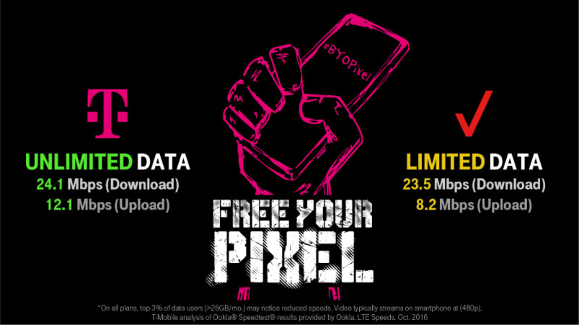 T-Mobile Offers $325 Credit To Google Pixel Owners, Mocks Verizon Exclusivity