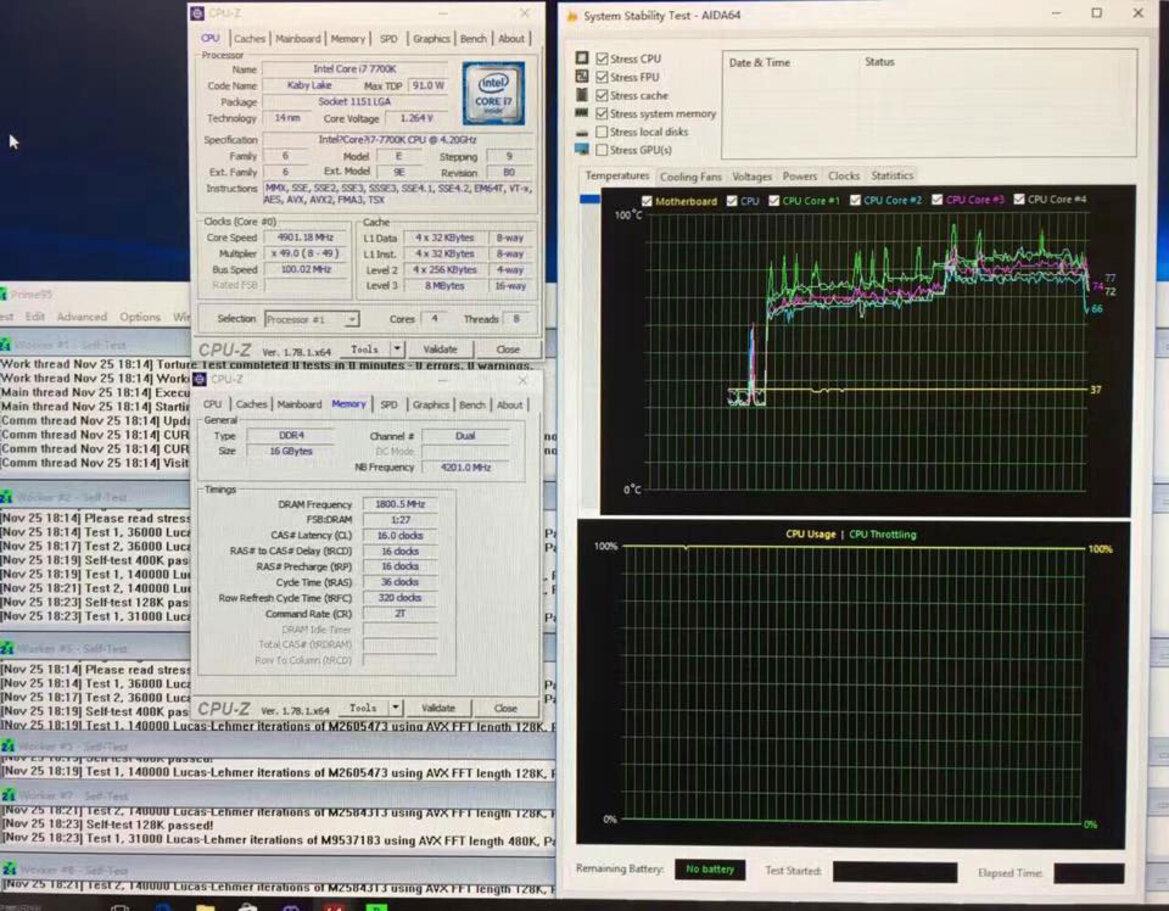 Intel Kaby Lake Core i7-7700K Desktop CPU Breaks Cover Overclocked To 4.9GHz By Facebook User