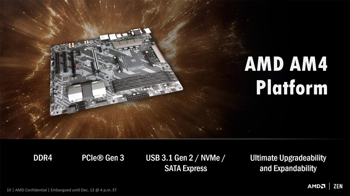 AMD To Attack Performance Desktop Market With RYZEN, More Zen Architecture Details Revealed