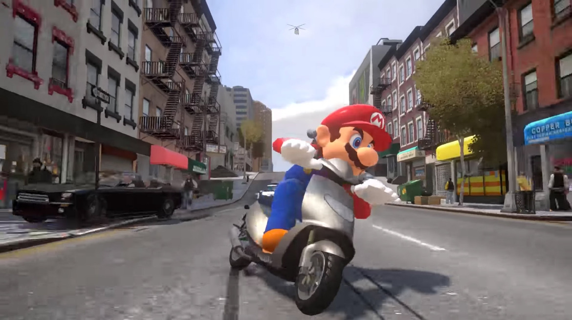 Super Real Mario GTA IV Mashup Is A Hilarious Romp With Lap Dances, Helicopter-jacking And Must-See Mayhem