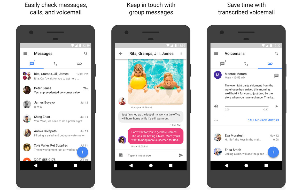 Google Voice Gets Extreme Makeover With Photo MMS Support, Group Chat, New Mobile Apps