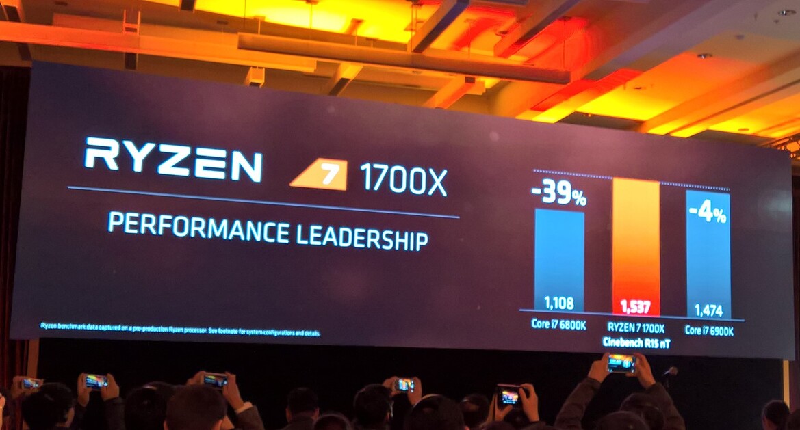 AMD Demos Ryzen 7 Benchmarks Smoking Intel, Reveals Chip Details, Clock Speeds, And Pricing