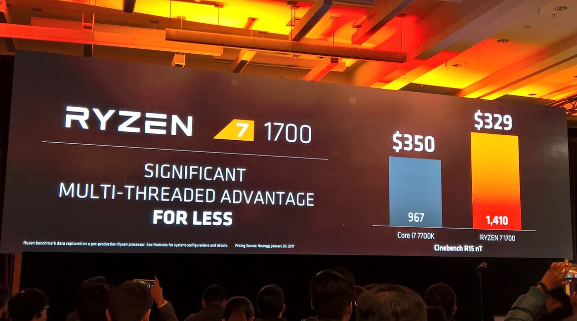 AMD Demos Ryzen 7 Benchmarks Smoking Intel, Reveals Chip Details, Clock Speeds, And Pricing