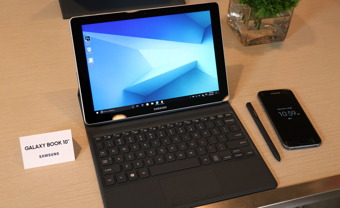 Samsung Unveils Galaxy Book 12 And Book 10 Windows 2-In-1 Convertibles, Galaxy Tab S3 10-Inch Android Slate