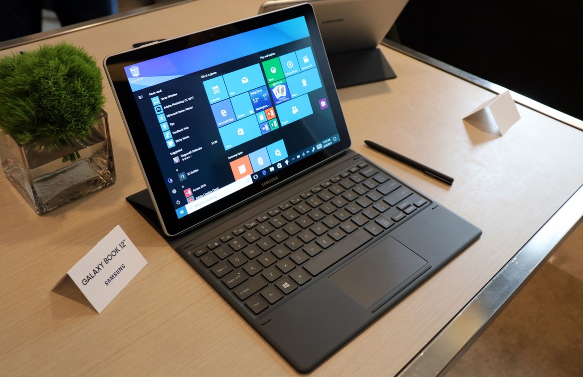 Samsung Unveils Galaxy Book 12 And Book 10 Windows 2-In-1 Convertibles, Galaxy Tab S3 10-Inch Android Slate