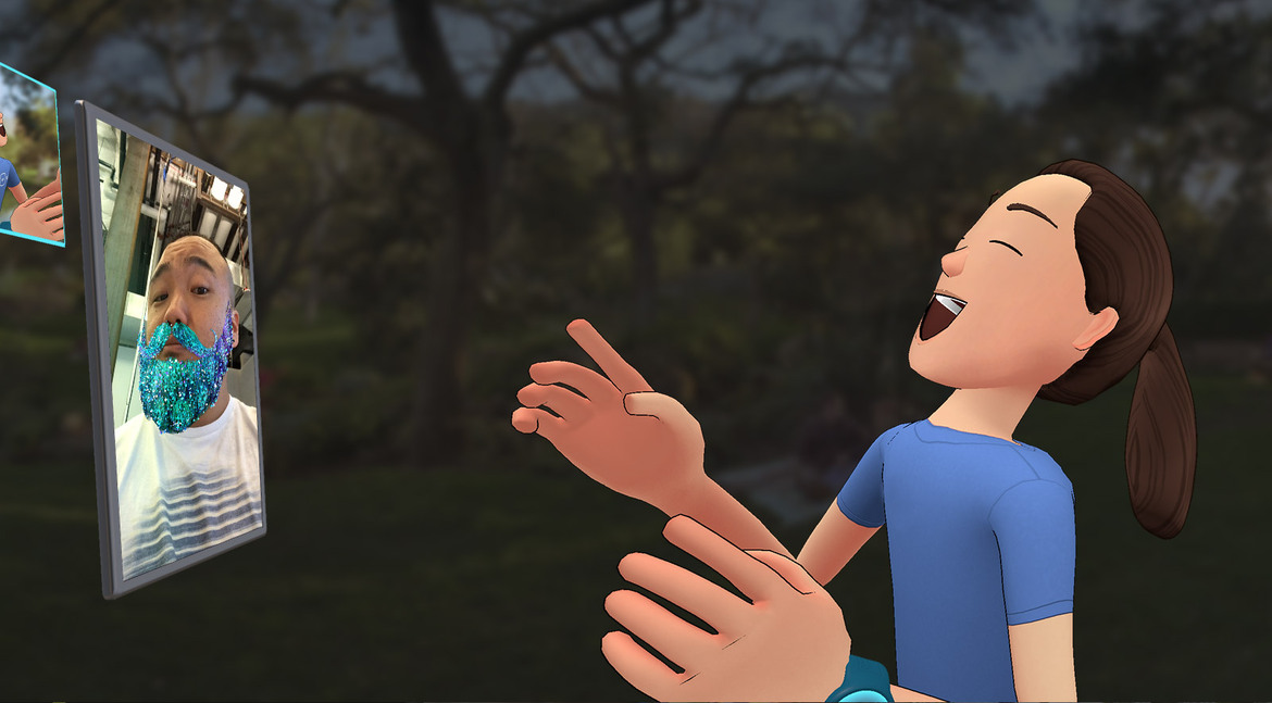 Facebook Spaces Lets You Mingle With Friends In Virtual Reality Using Oculus Rift