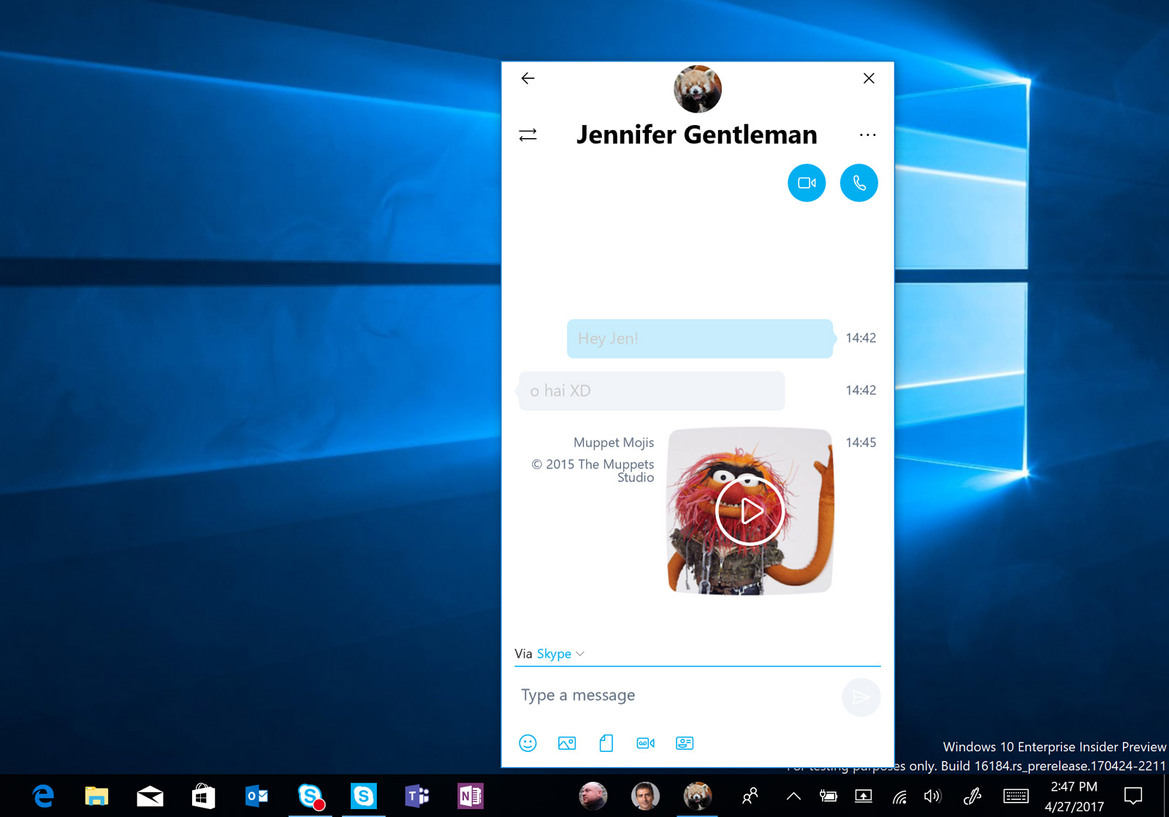 Windows 10 Redstone 3 Build 16184 Debuts ‘My People’ Integration And Gmail Perks