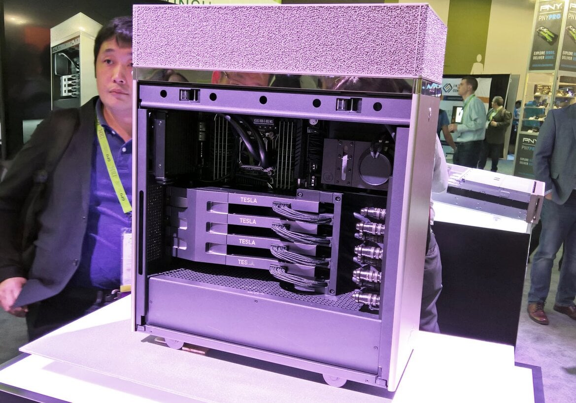 NVIDIA Volta-Powered DGX-1 And DGX Station AI Supercomputers Debut At GTC 2017
