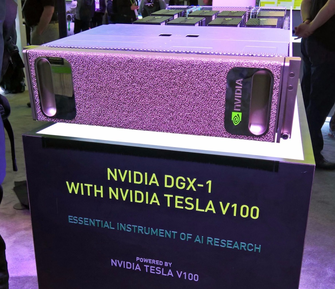 NVIDIA Volta-Powered DGX-1 And DGX Station AI Supercomputers Debut At GTC 2017