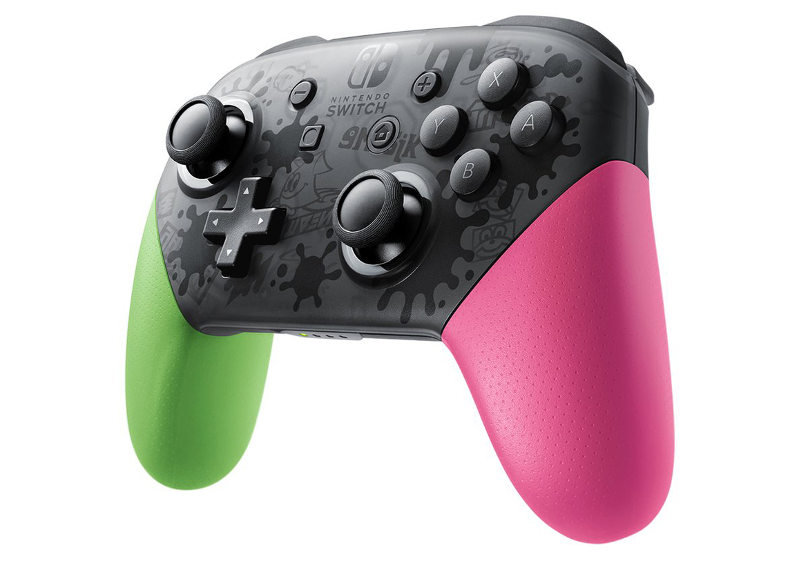 Nintendo Switch Splatoon 2 Bundle With Neon Pink And Green Joy-Cons Snubs U.S. Gamers