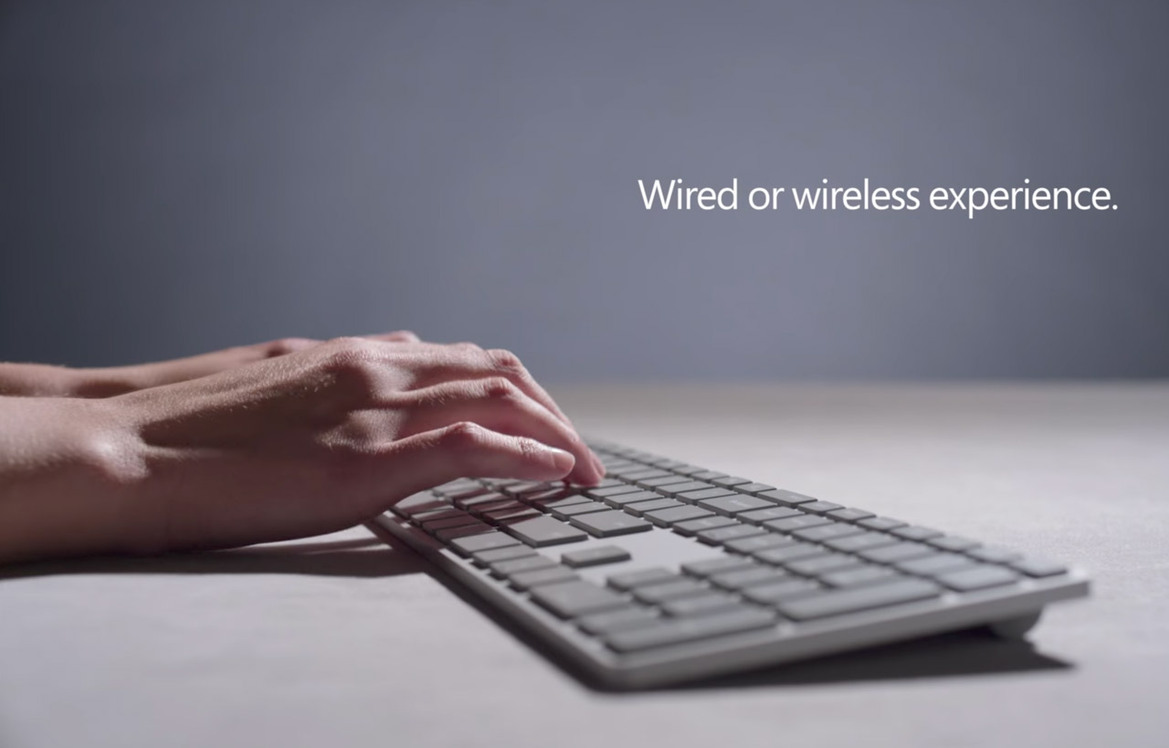 Microsoft Modern Keyboard Adds Fingerprint Authentication For Windows Hello Logins