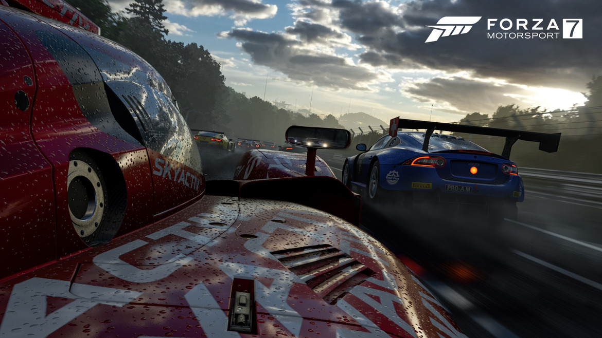 Forza 7 And Sea of Thieves Gorgeously Showcased In 4K On Xbox One X