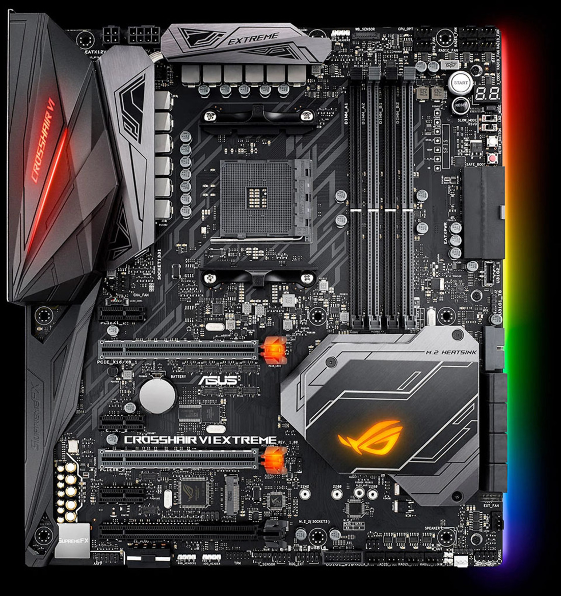 ASUS Targets Aspiring Ryzen Overclockers With Crosshair VI Extreme X370 Motherboard