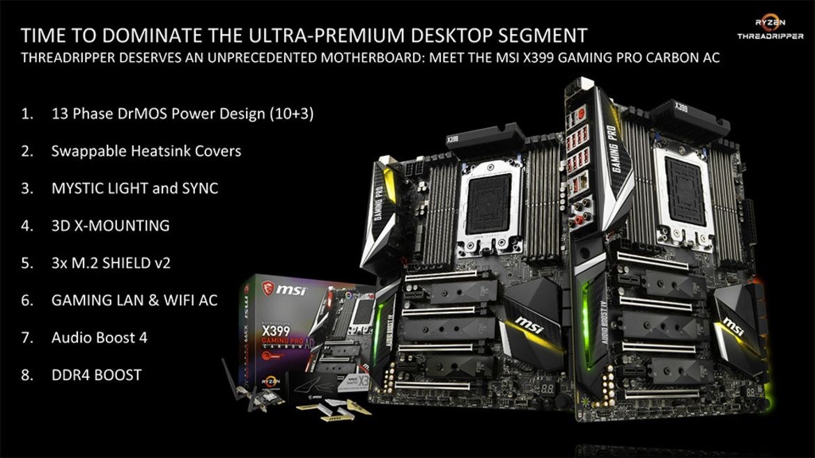 [Updated] AMD Ryzen Threadripper X399 Motherboards From Gigabyte, ASRock And MSI Exposed