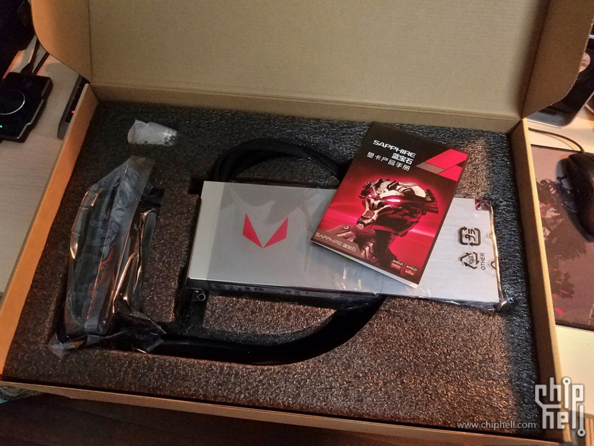 Sapphire Radeon RX Vega 64 Liquid Edition Poses For Closeup Photos