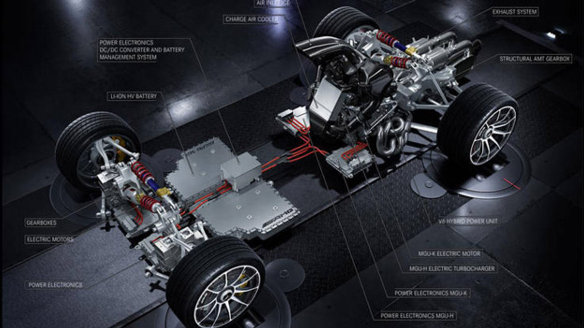 Mercedes-AMG Teases ‘Project One’ Hyper Car With F1 Powertrain And 217 MPH Top Speed