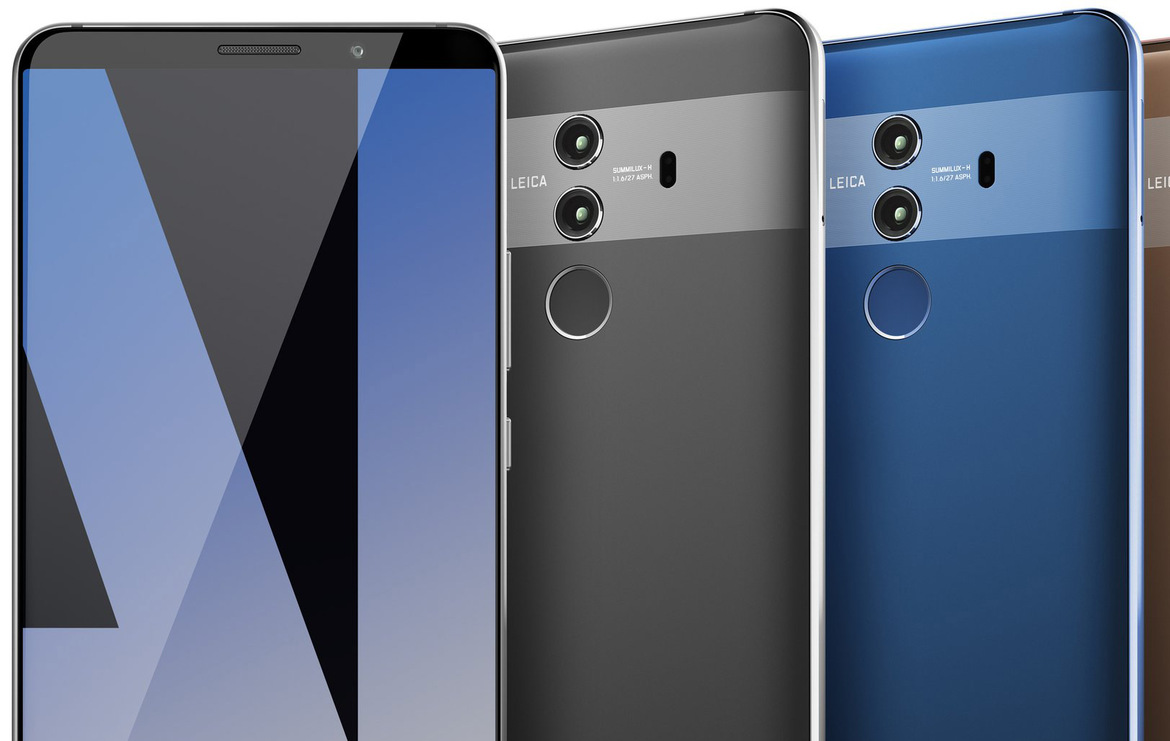 Huawei Mate 10 Pro Leak Showcases Slim Bezels, Dual Cameras, And Funky Color Schemes