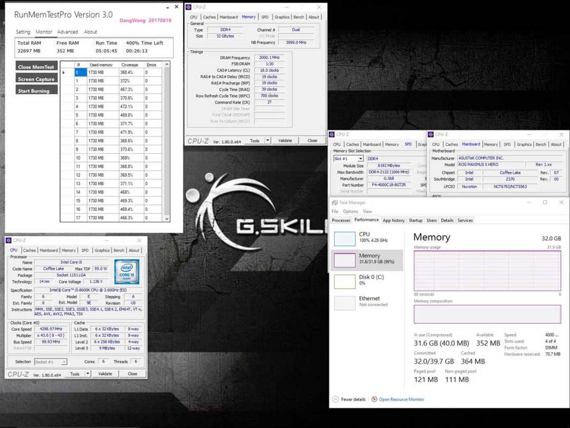 G.Skill Unveils Brawny Trident Z DDR4-4600 RGB RAM Kit For Intel Core Coffee Lake Processors