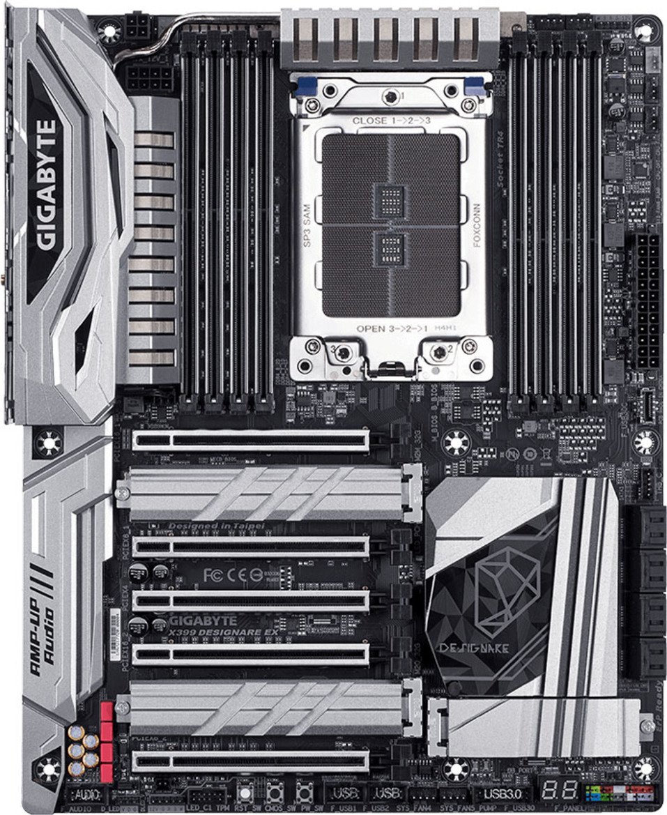 Gigabyte’s Armor-Plated X399 DESIGNARE EX Ryzen Threadripper Motherboard Now Available