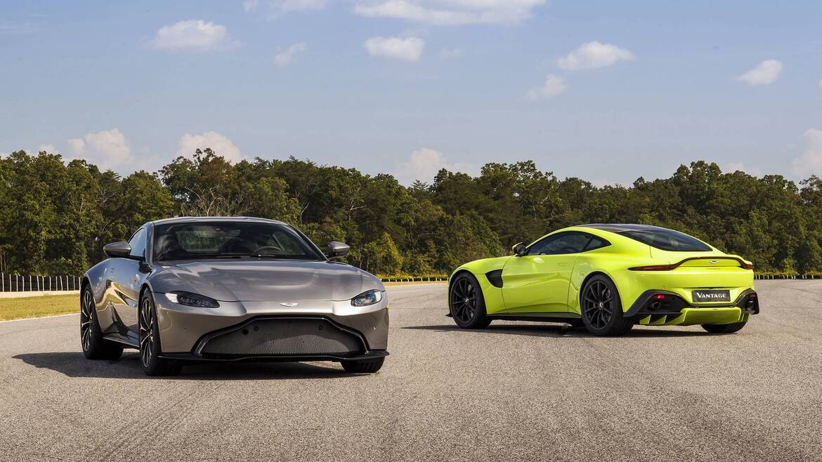Aston Martin's 2018 Vantage Is A Sultry 503HP Sports Car With 007's License To Kill